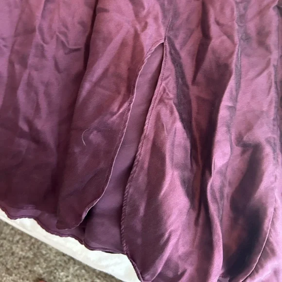 Vintage Victoria’s Secret purple & pink slip mini dress/top - Picture 6 of 15